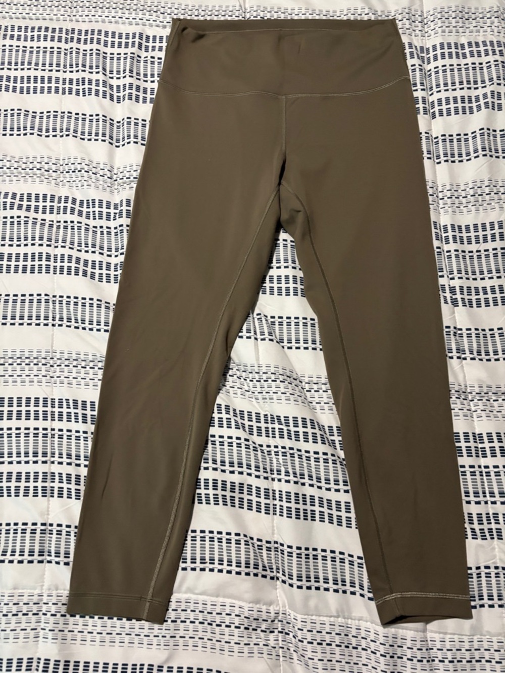 Lululemon Olive Green Active Leggings size 12